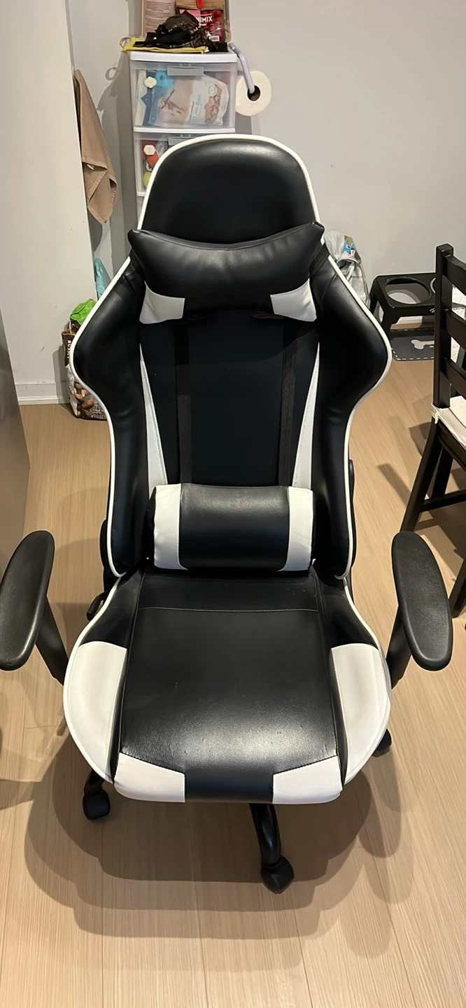 Black and White Gaming Chair