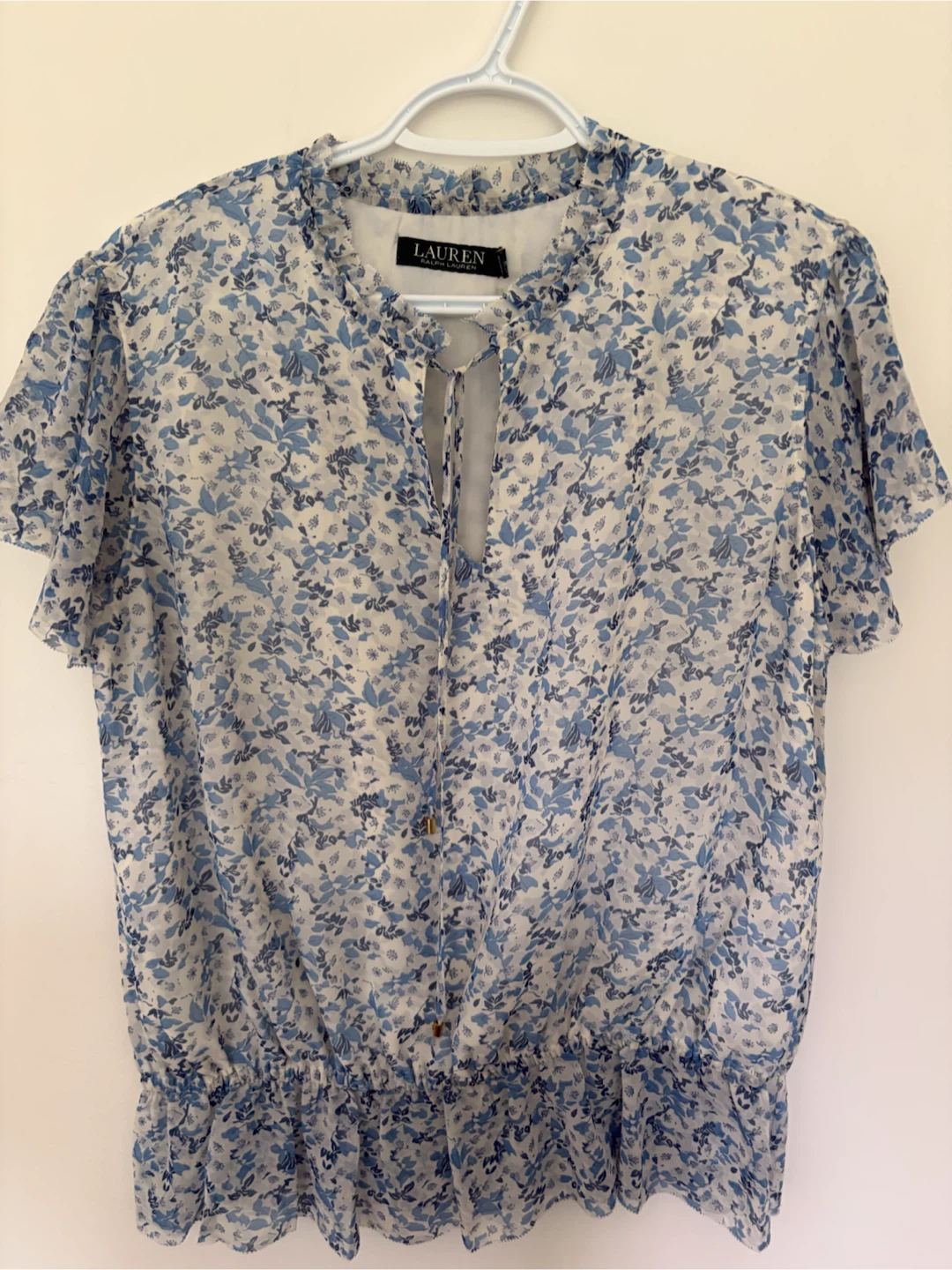 Lauren Ralph Lauren Floral Blouse Size L