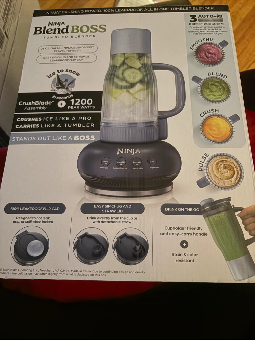 Ninja BlendBoss Tumbler Blender