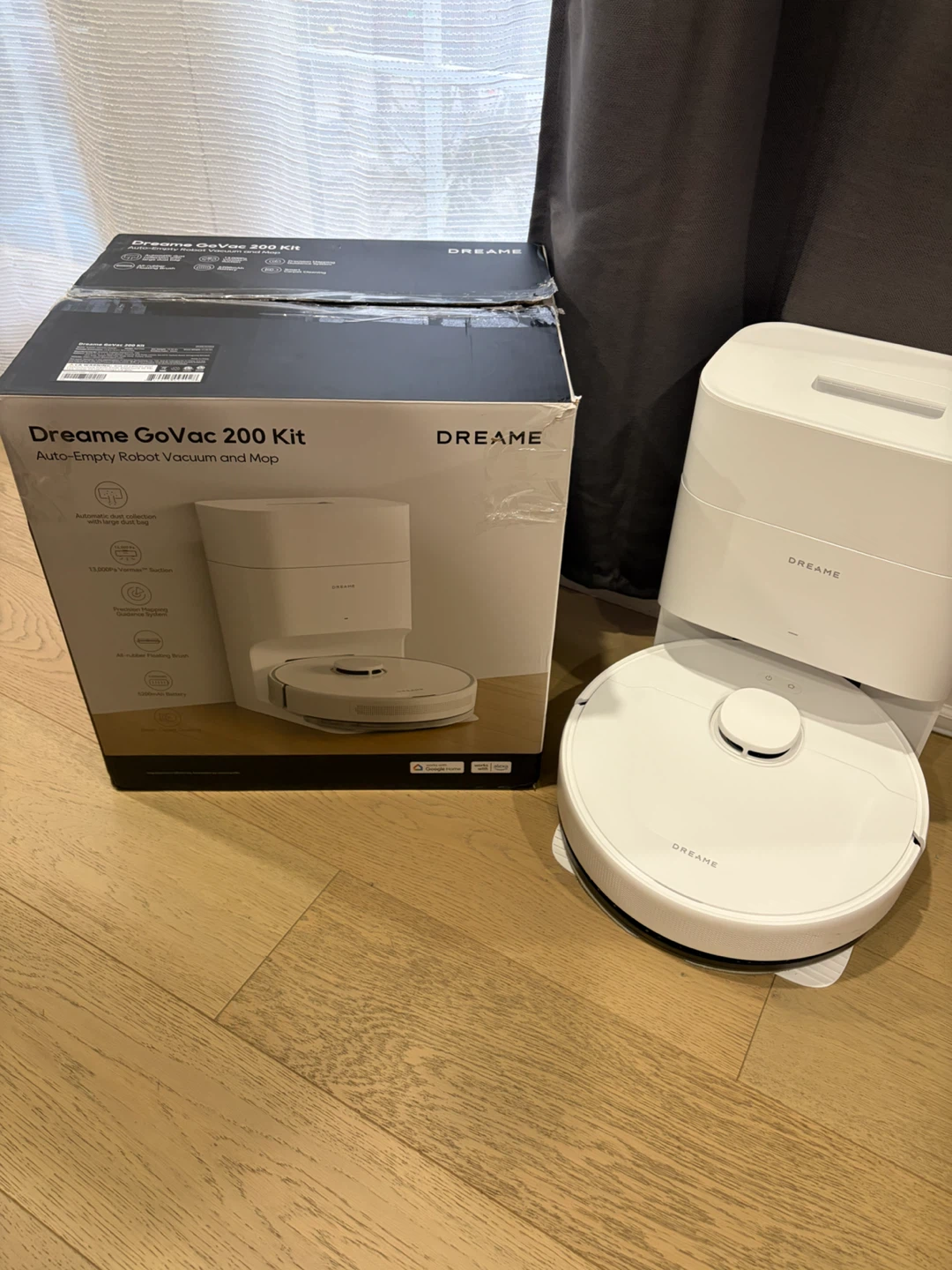 Dreame GoVac 200 Robot Vacuum & Mop with Auto-Empty Dock