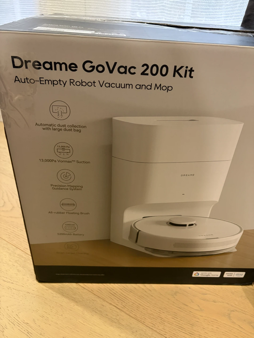 Dreame GoVac 200 Robot Vacuum & Mop with Auto-Empty Dock - photo 2
