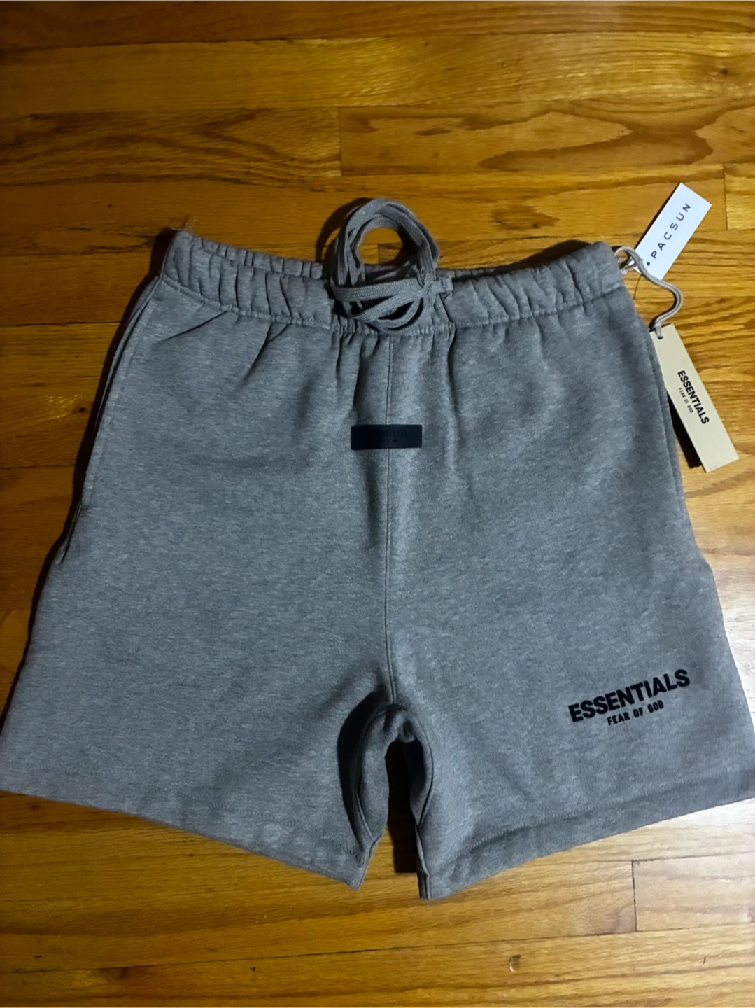 Fear of God Essentials Grey Sweat Shorts Size S