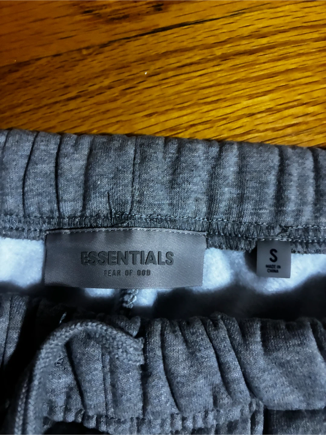 Fear of God Essentials Grey Sweat Shorts Size S - photo 2