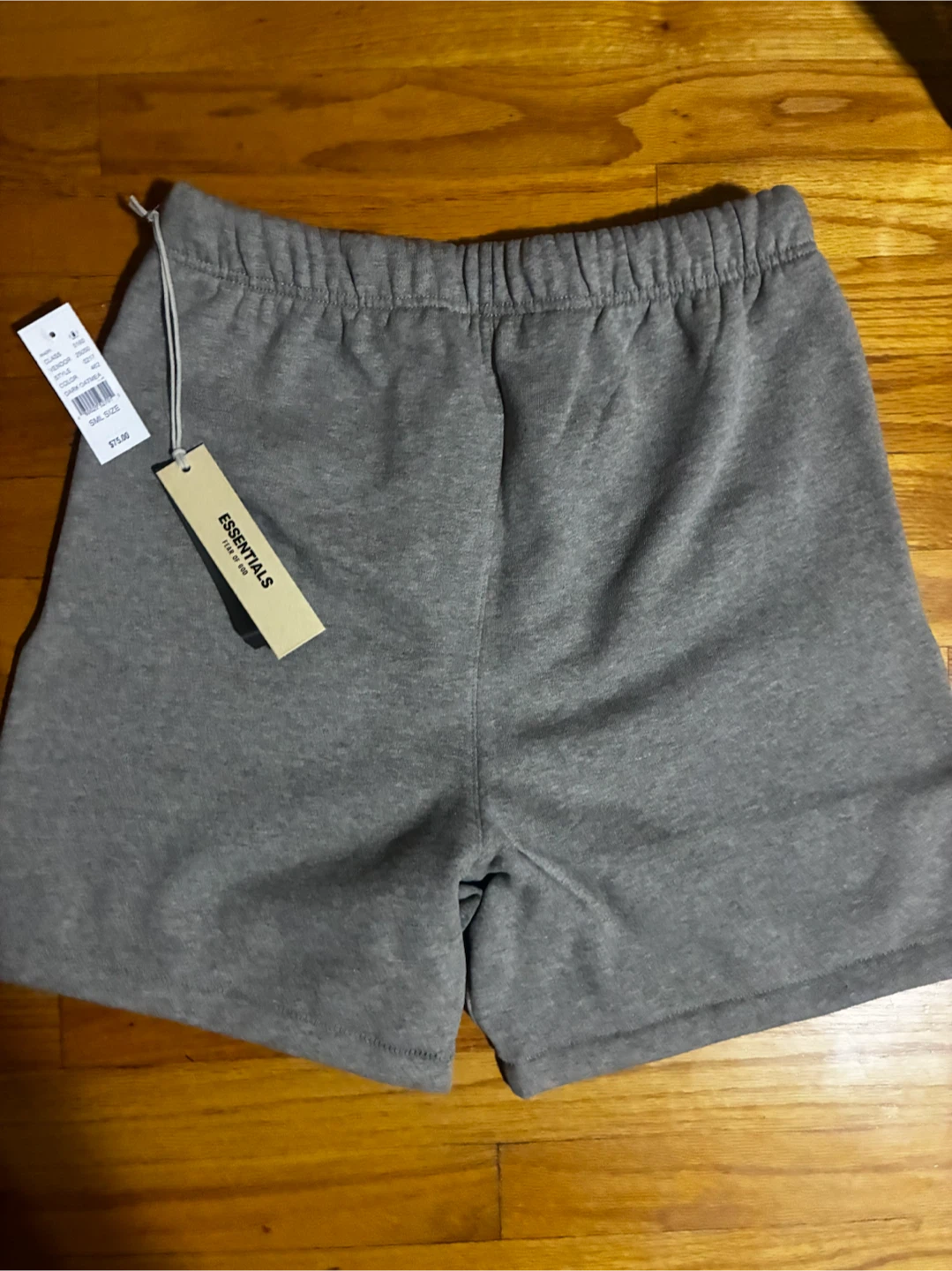 Fear of God Essentials Grey Sweat Shorts Size S - photo 3