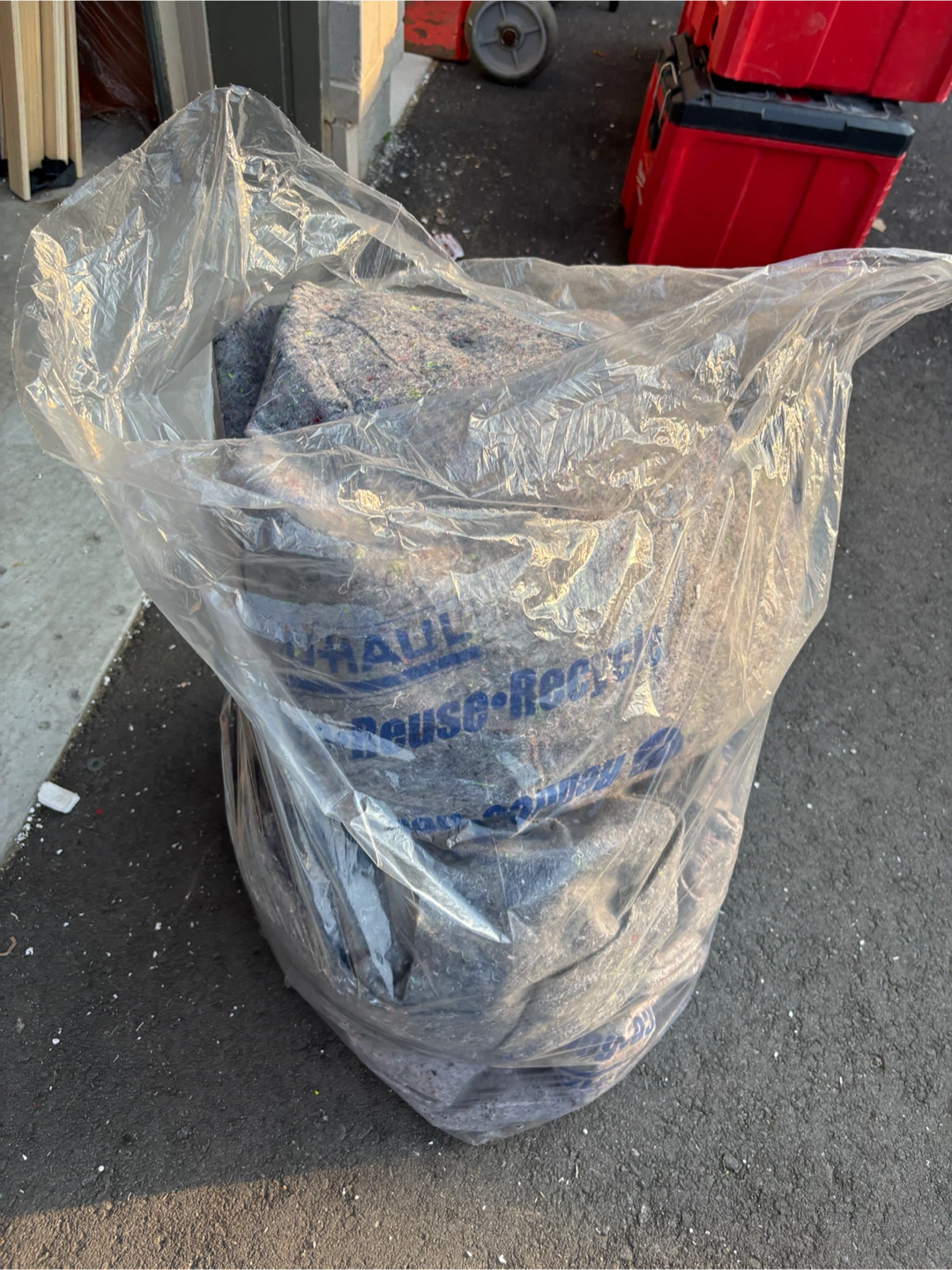 10 Moving Blankets in Clear Bag - photo 2