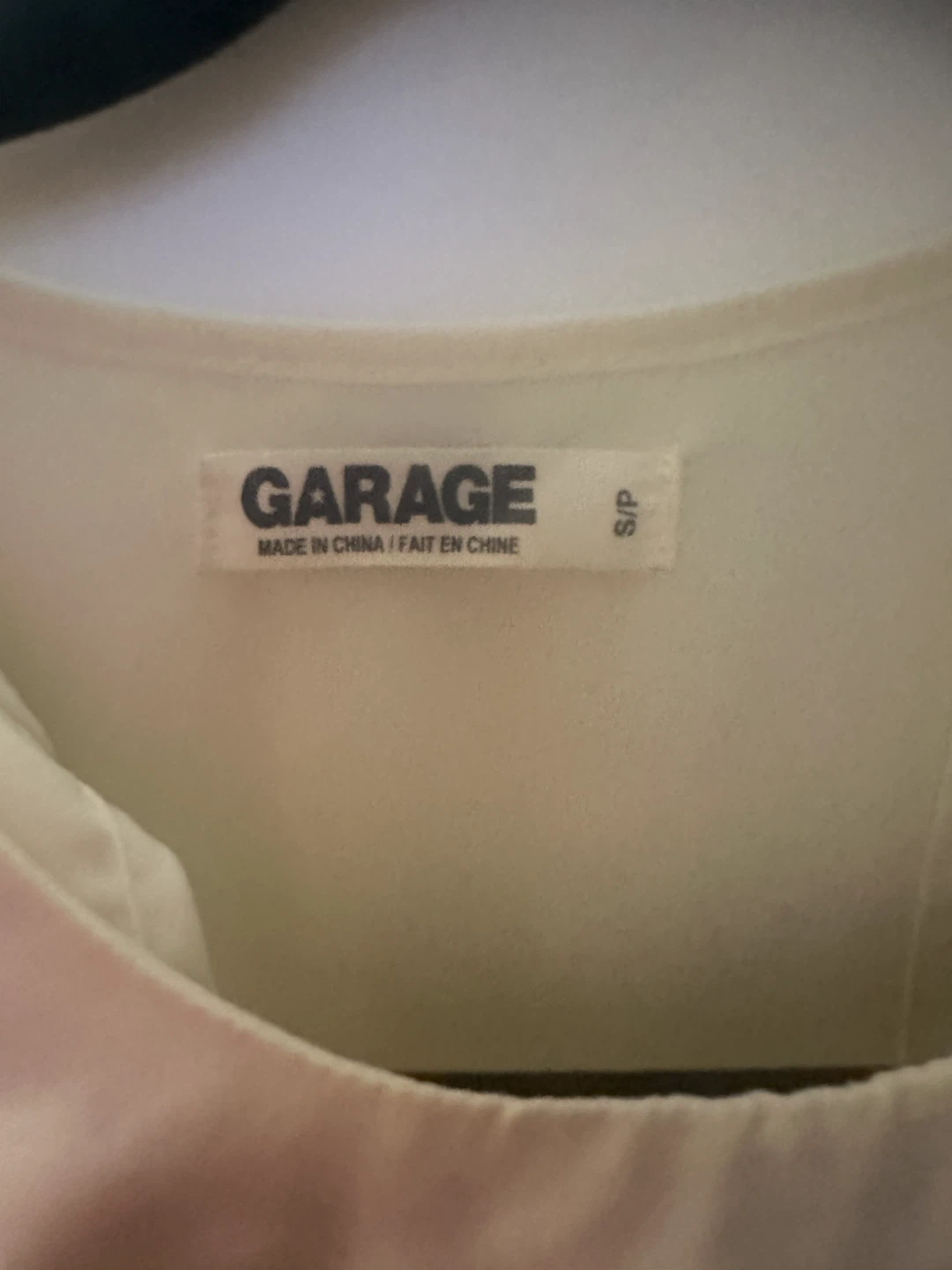 GARAGE Cream Studded Tank Top - photo 3