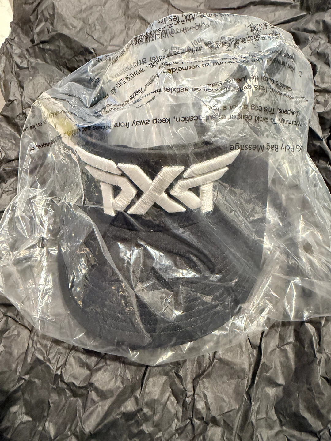 New! PXG golf Visor Black 57.5CM