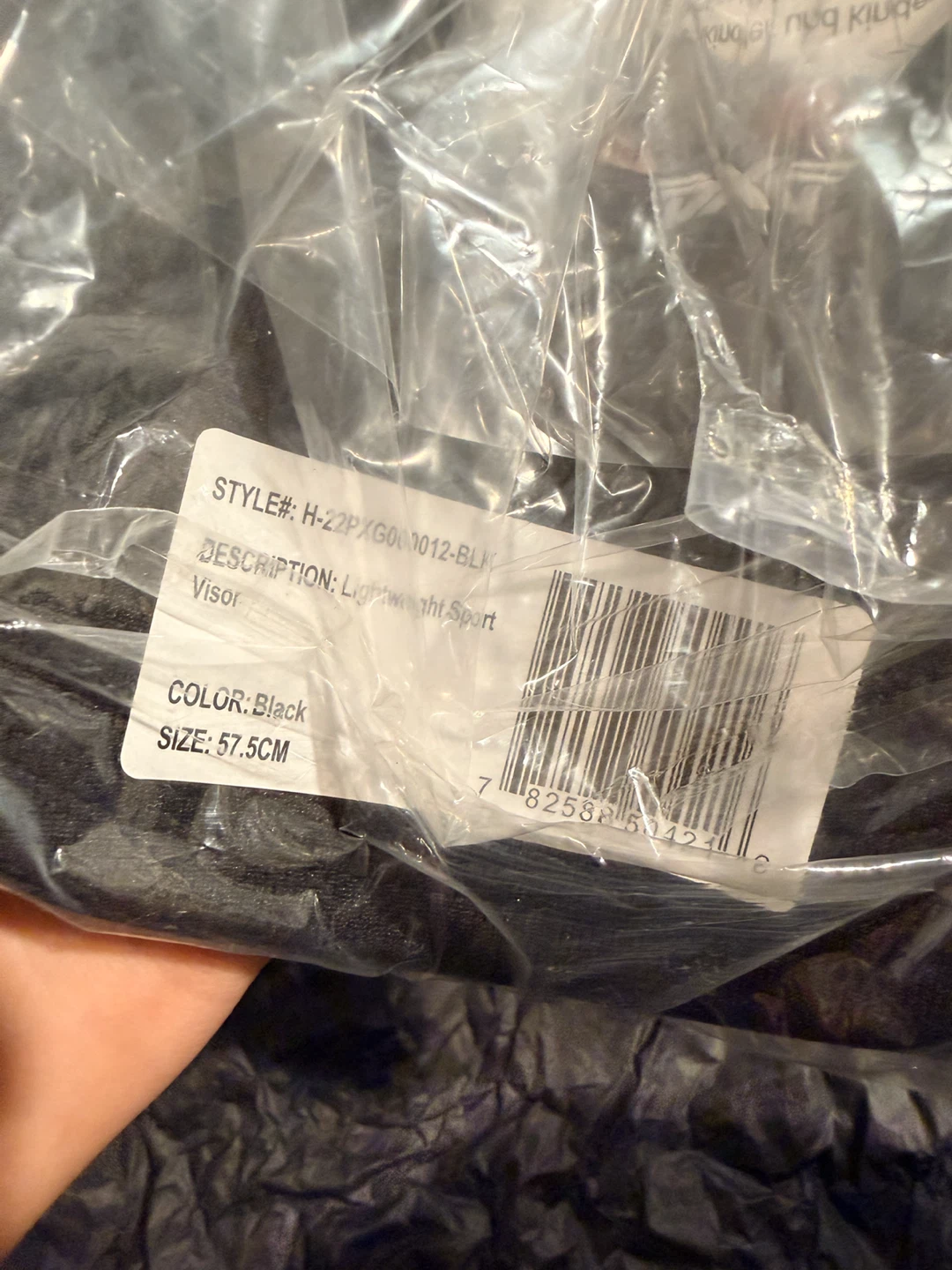 New! PXG golf Visor Black 57.5CM - photo 3