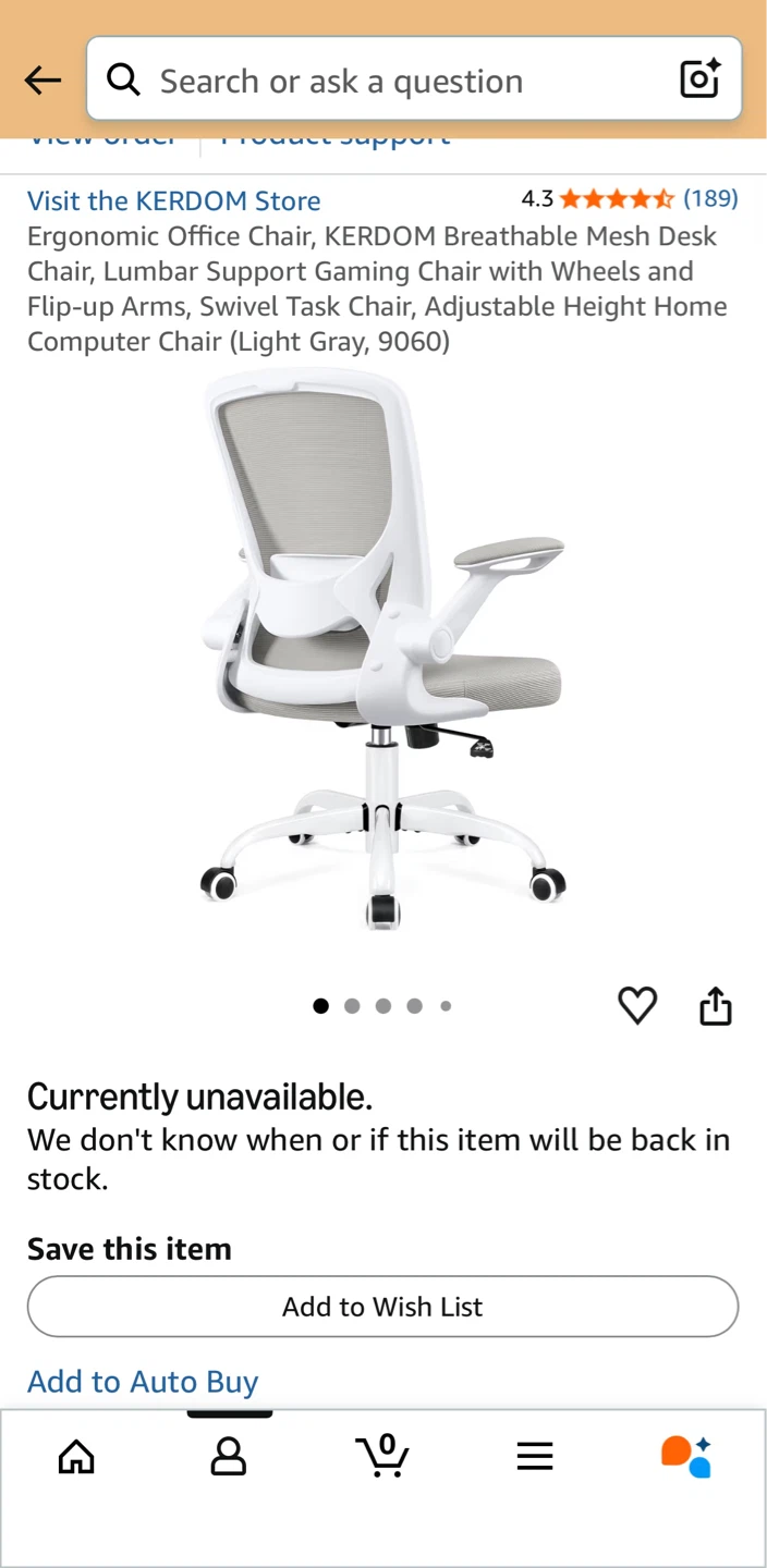 Ergonomic Mesh Desk Office Chair
