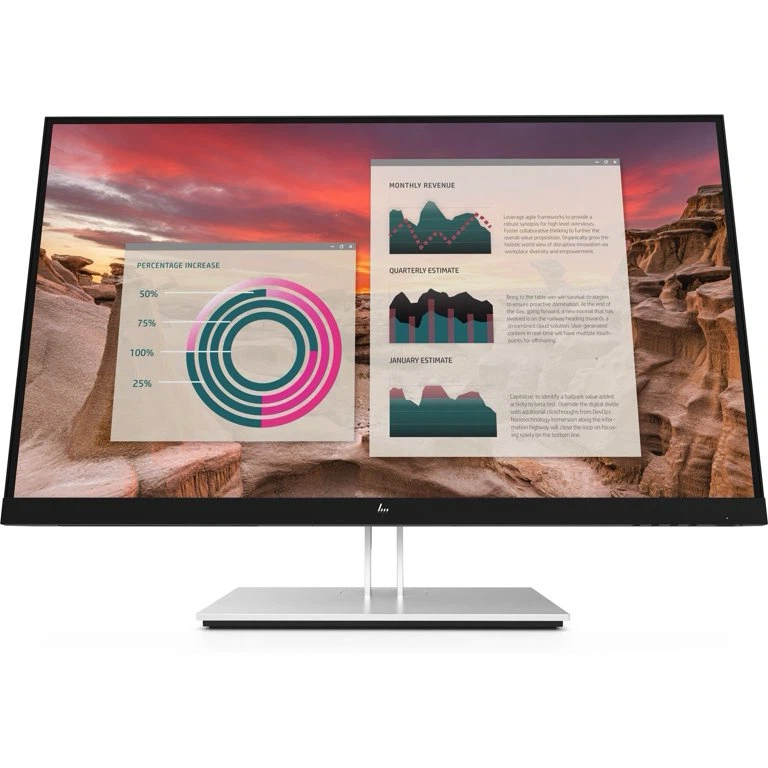 HP E27u G4 27” QHD USB-C Monitor - photo 2
