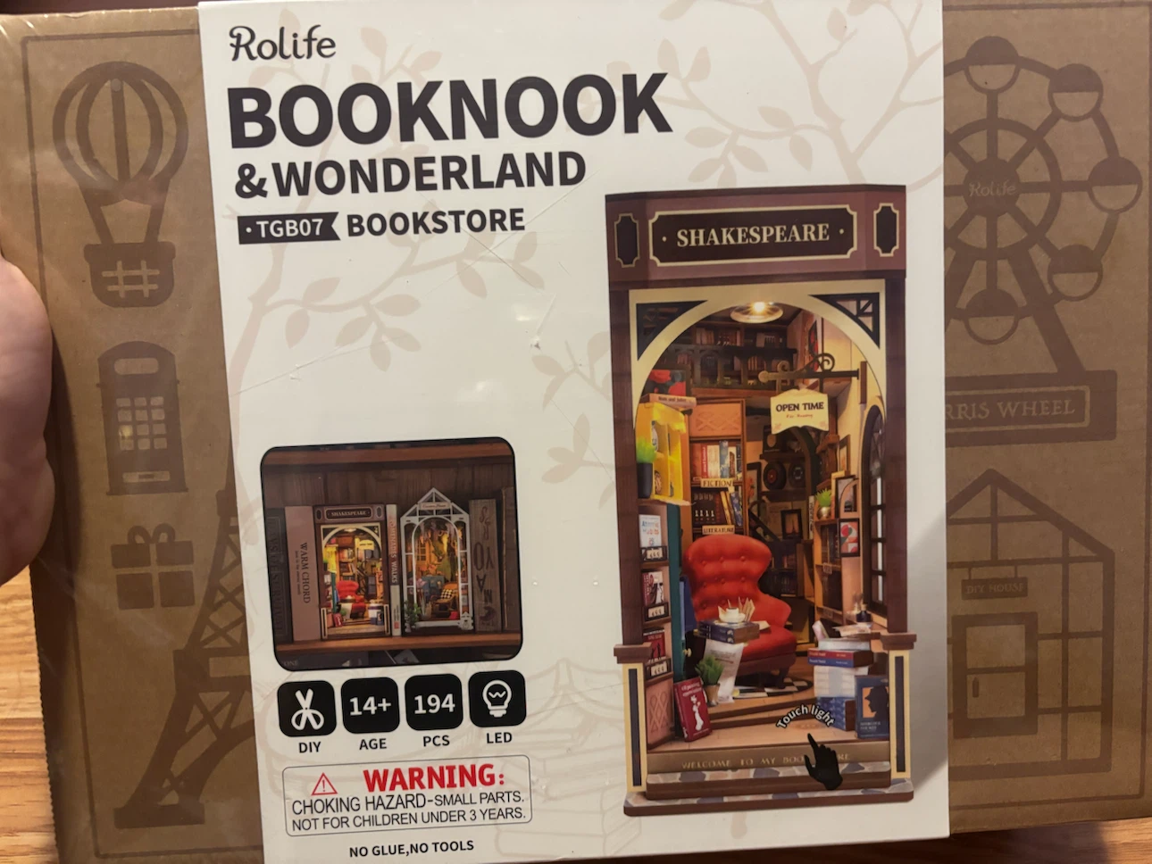 Unopened lego sets + booknook