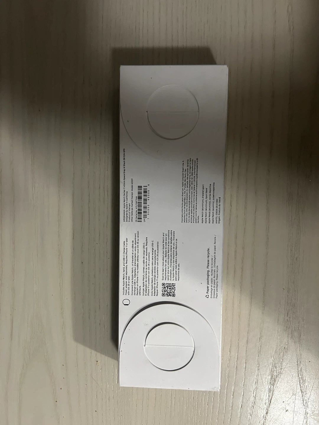 Apple Watch Series 11 – 42mm Space Gray Aluminum GPS – New - photo 2