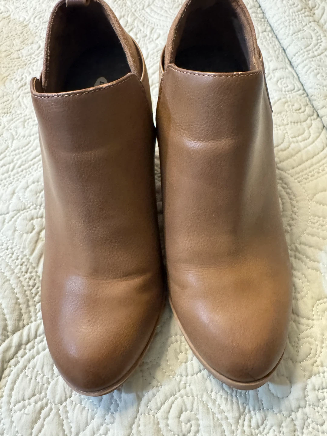 Dr. Scholl's Brown Wedge Ankle Boots