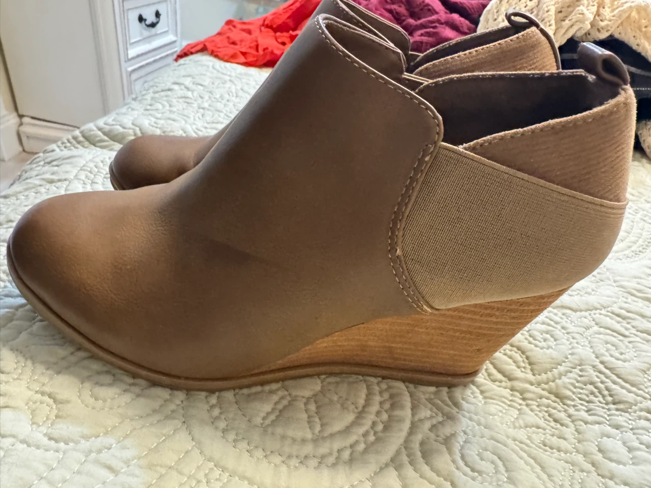 Dr. Scholl's Brown Wedge Ankle Boots - photo 4