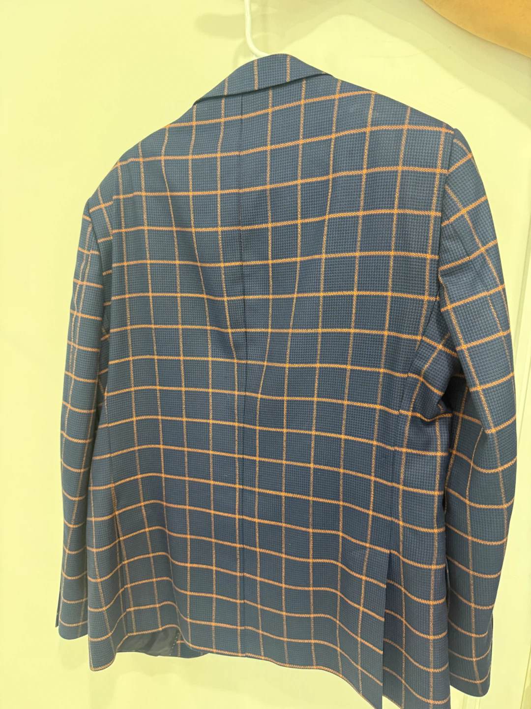 Blue and Orange Plaid Blazer - photo 2