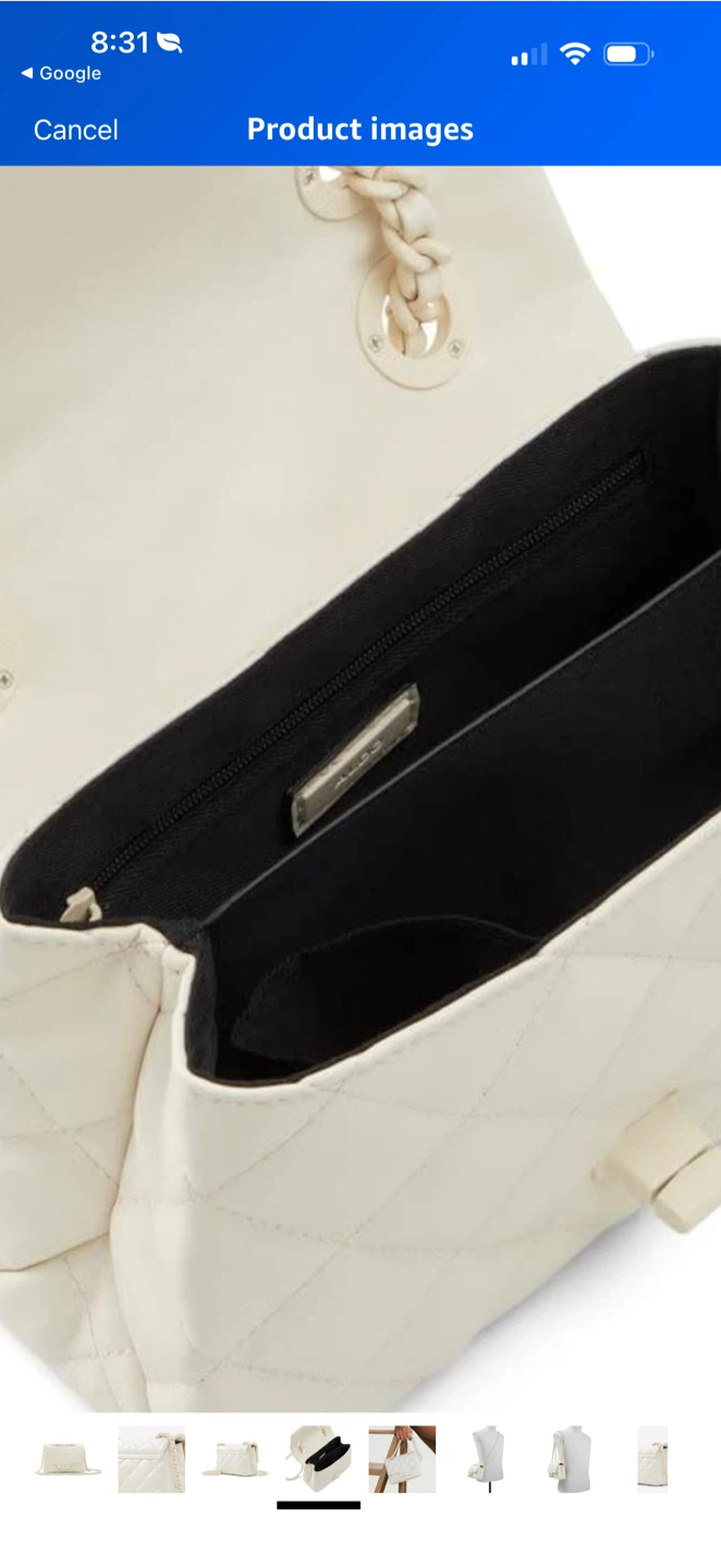 pre loved ALDO Quilted Chain Shoulder Bag