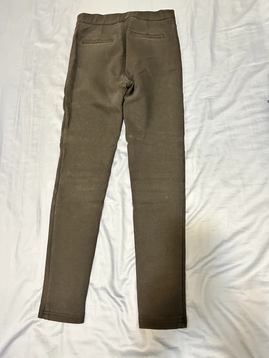 Brown Elastic Waist Pants - photo 2