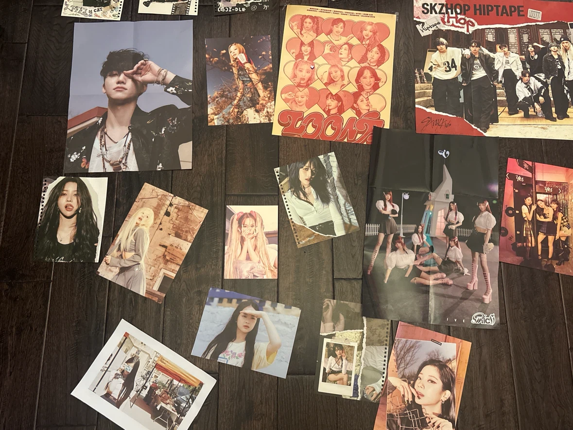 K-Pop Photocards and Posters Collection