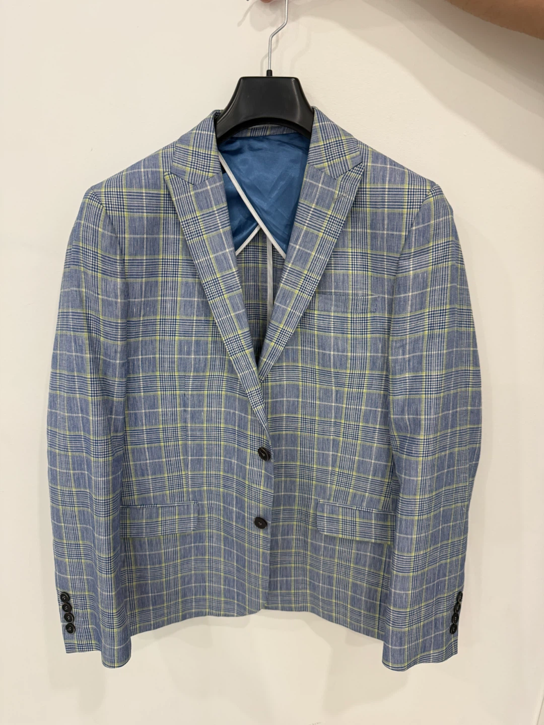 Men's Plaid Blazer
