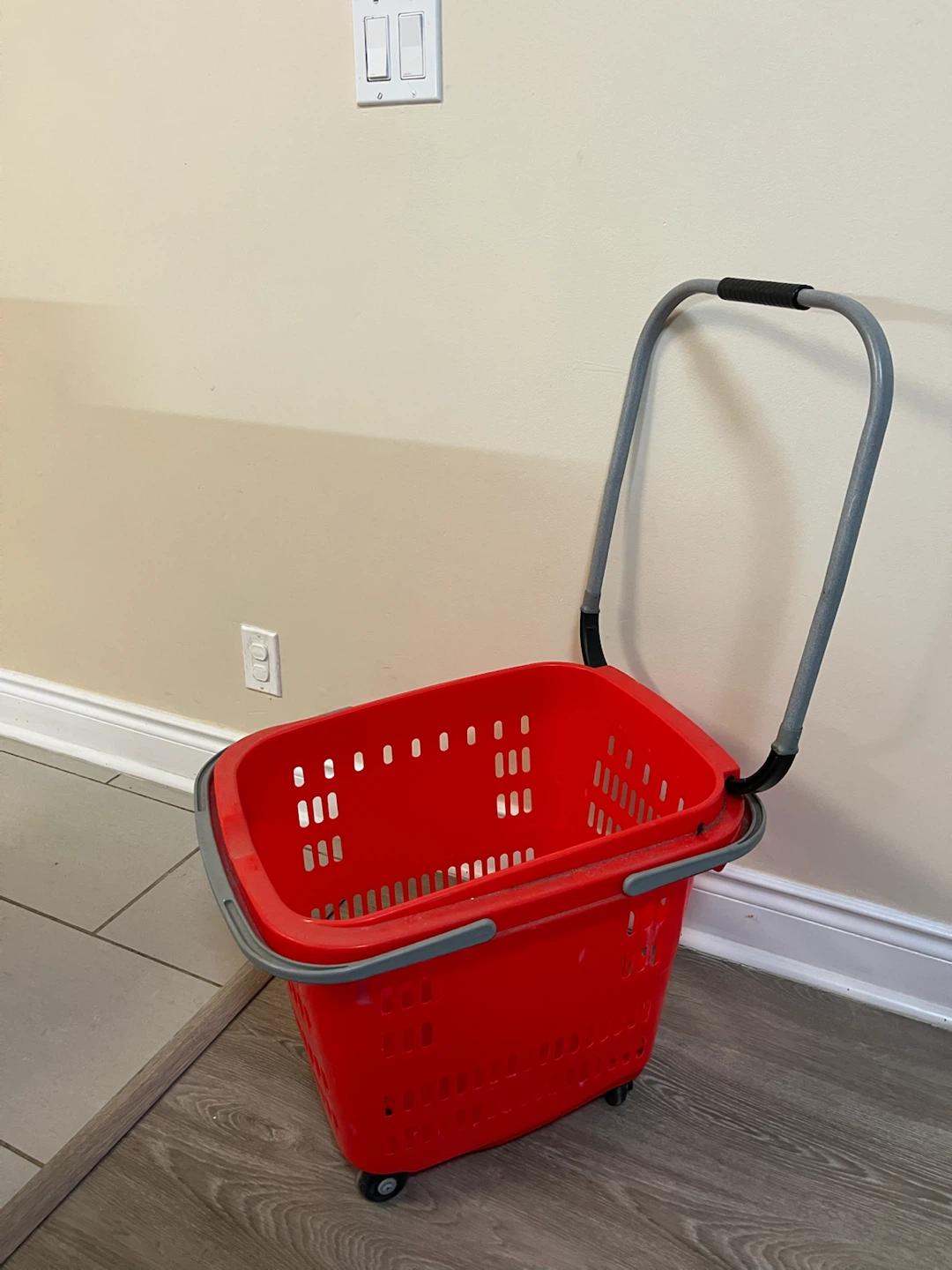 Rolling Grocery shopping basket - photo 2