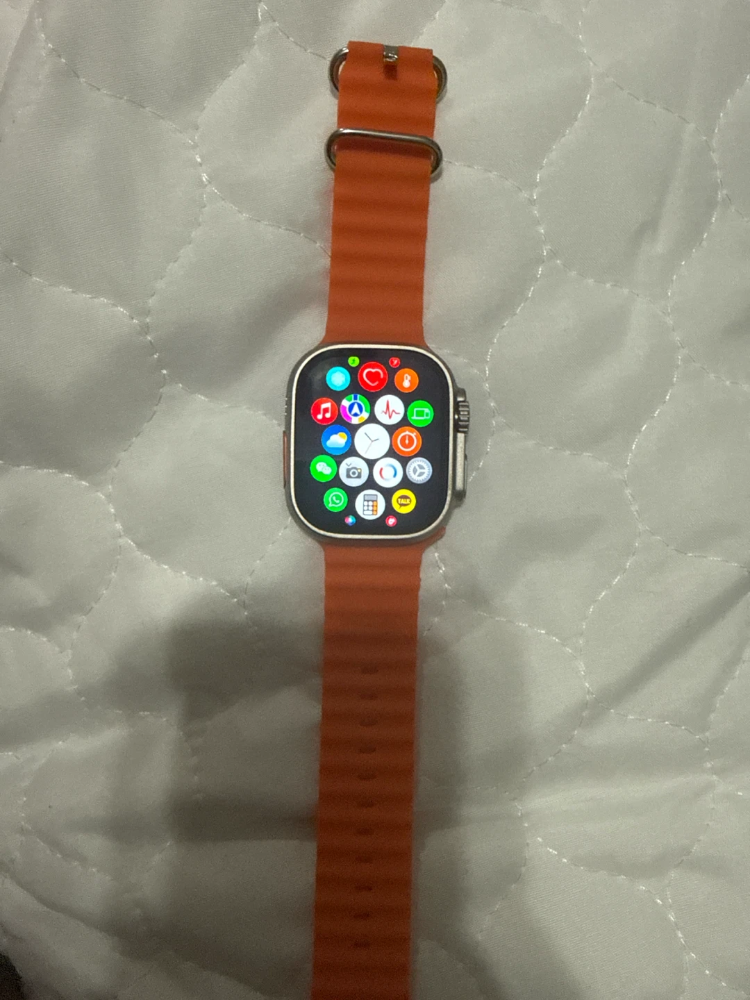 Apple Watch Ultra Orange Band - photo 3