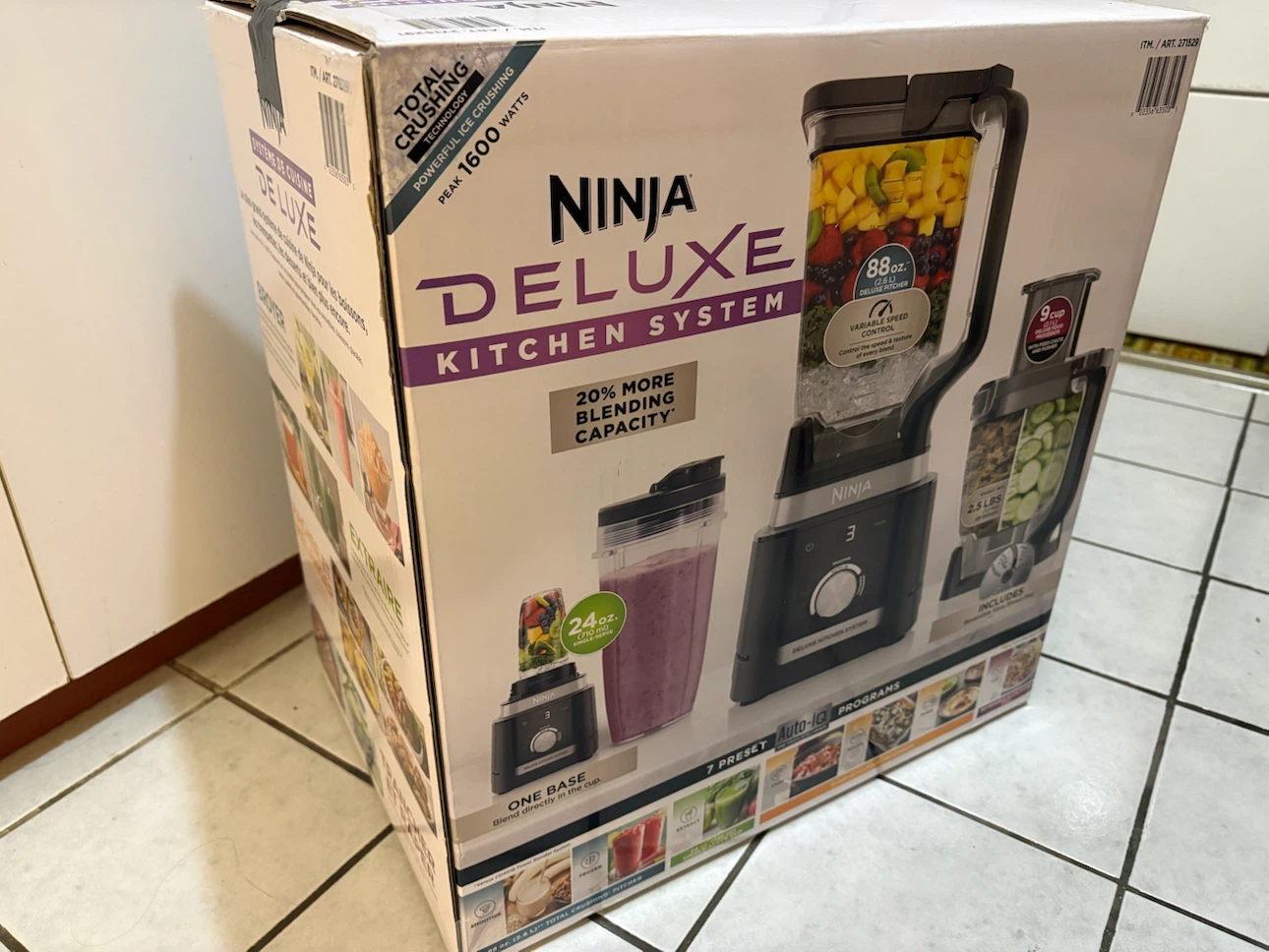 Ninja Deluxe Kitchen System Blender Food Processor