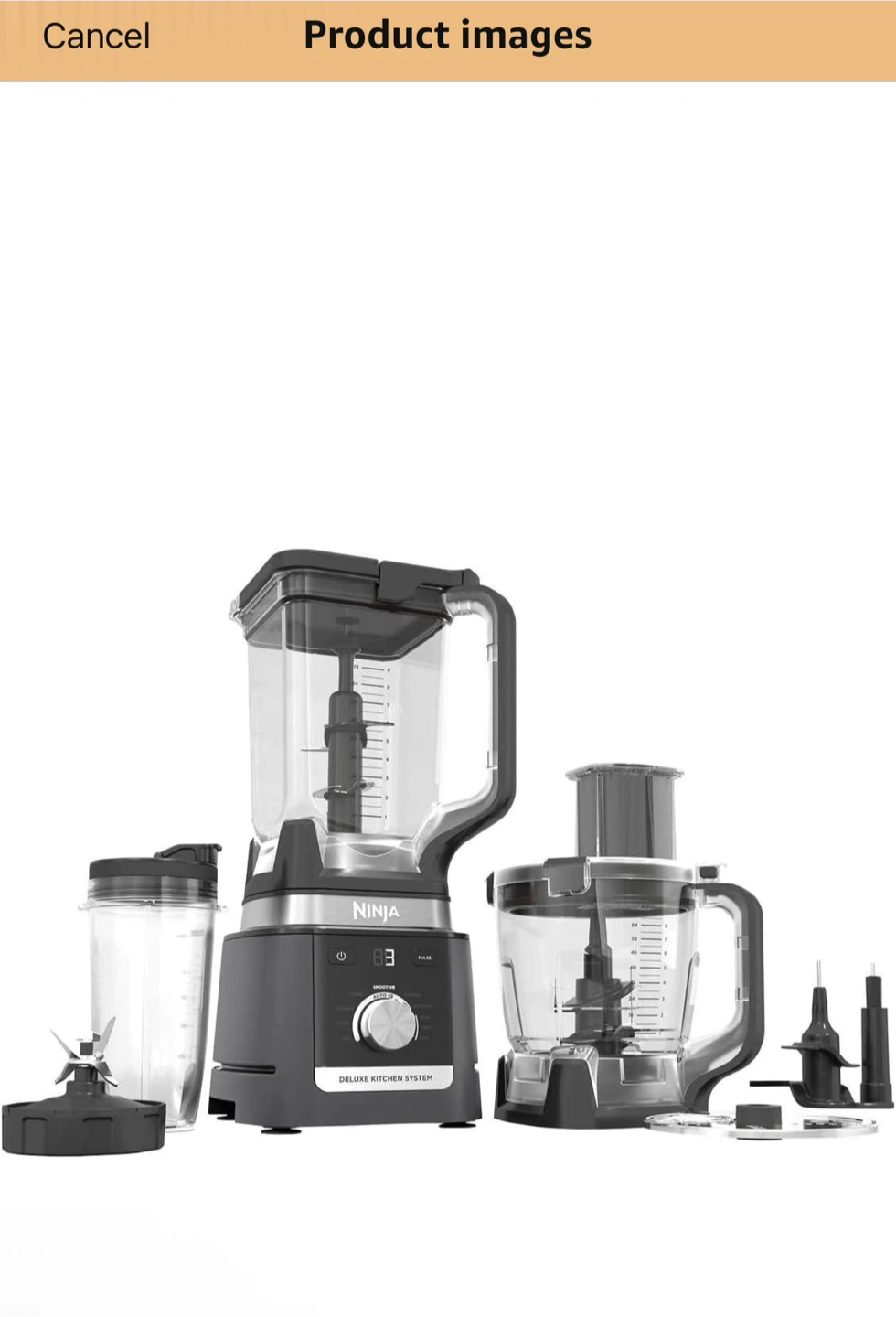 Ninja Deluxe Kitchen System Blender Food Processor - photo 2
