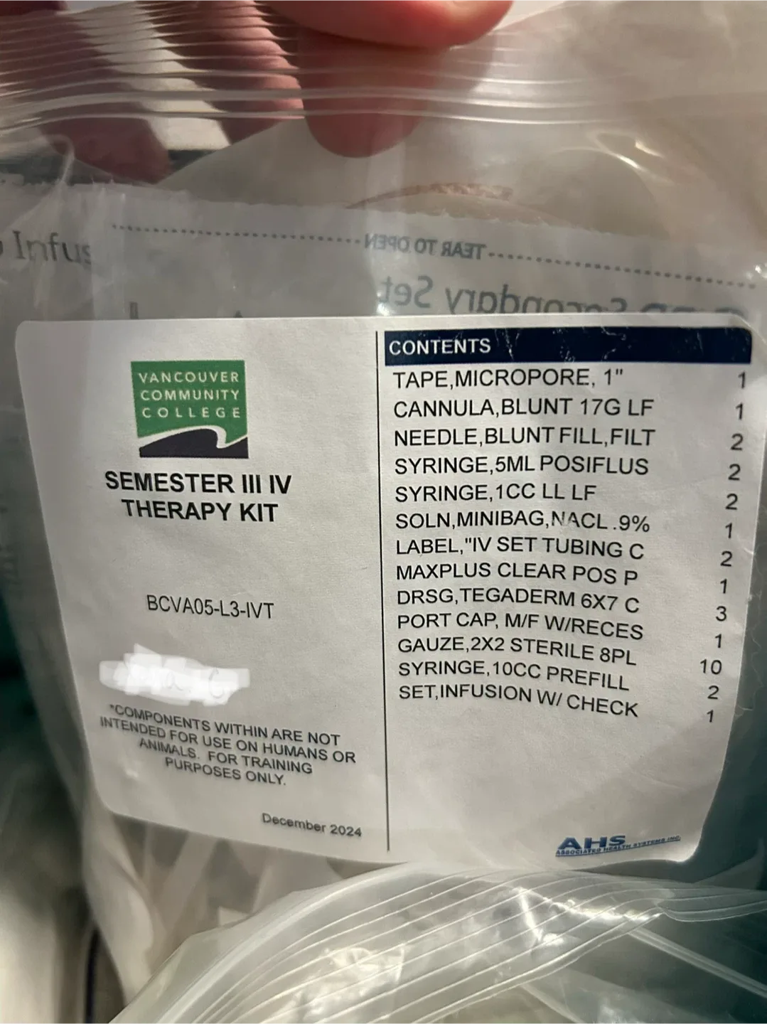 Nurse’s Training Kits - photo 3
