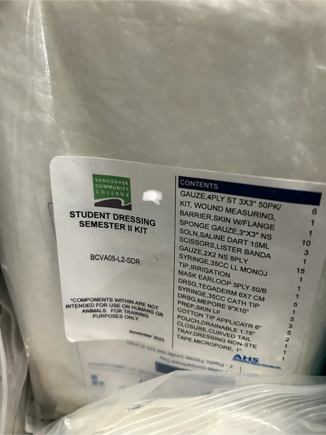 Nurse’s Training Kits - photo 4