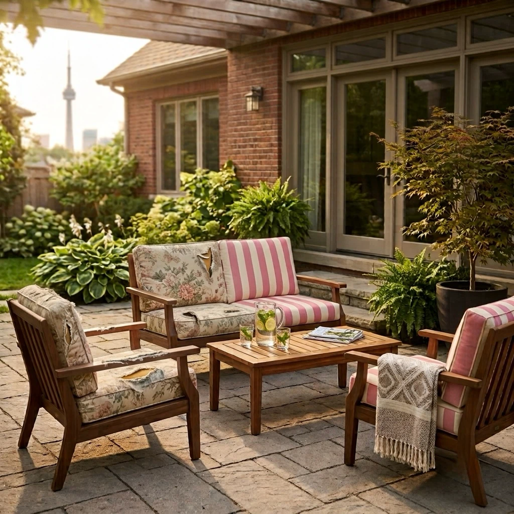 Outdoor Furniture Patio Set Cushion Cover Replacement