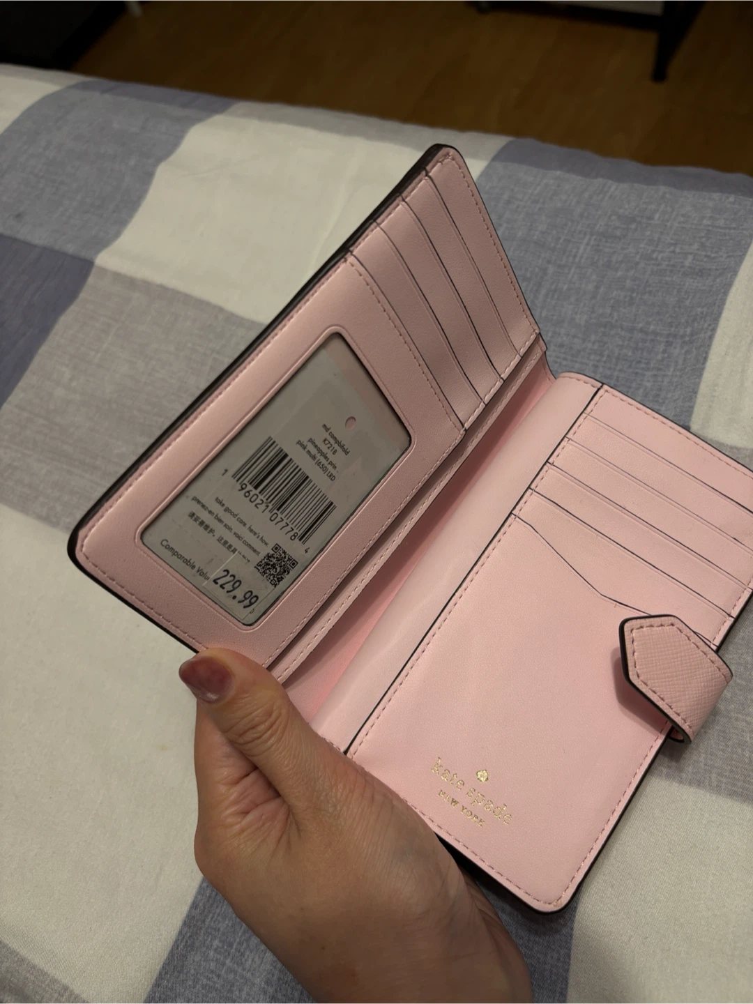Kate Spade Pink Pineapple Wallet