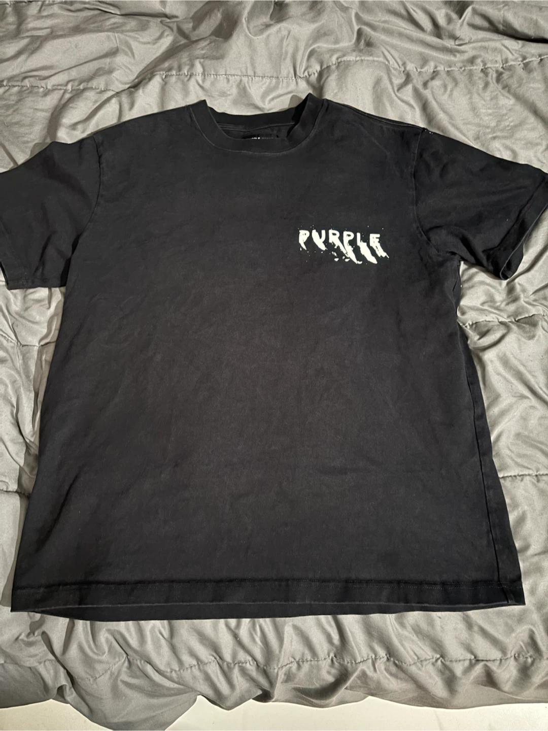 Purple Brand Black T-Shirt
