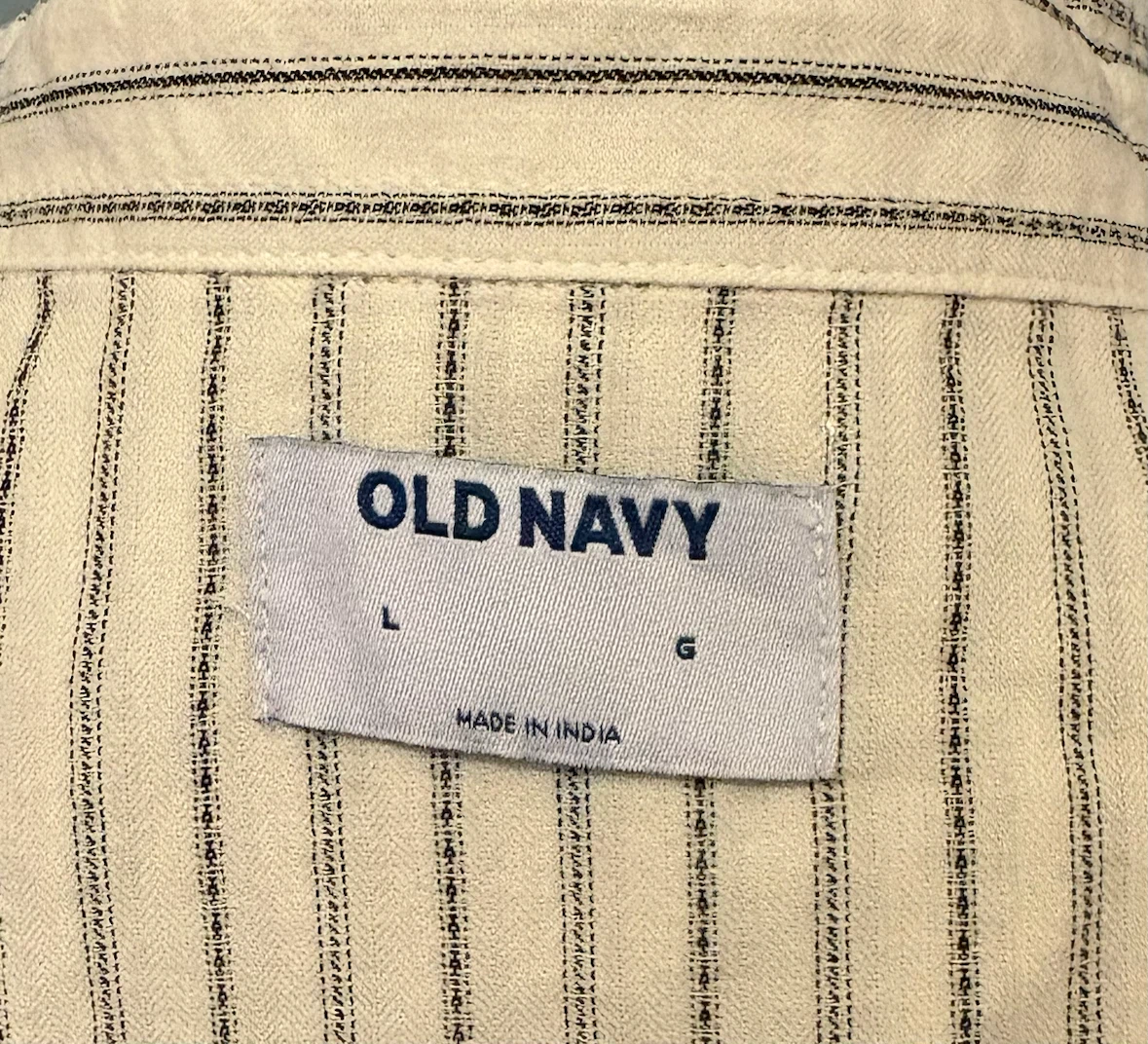 ✨✨Old Navy Striped Long Sleeve Shirt - Large - photo 5