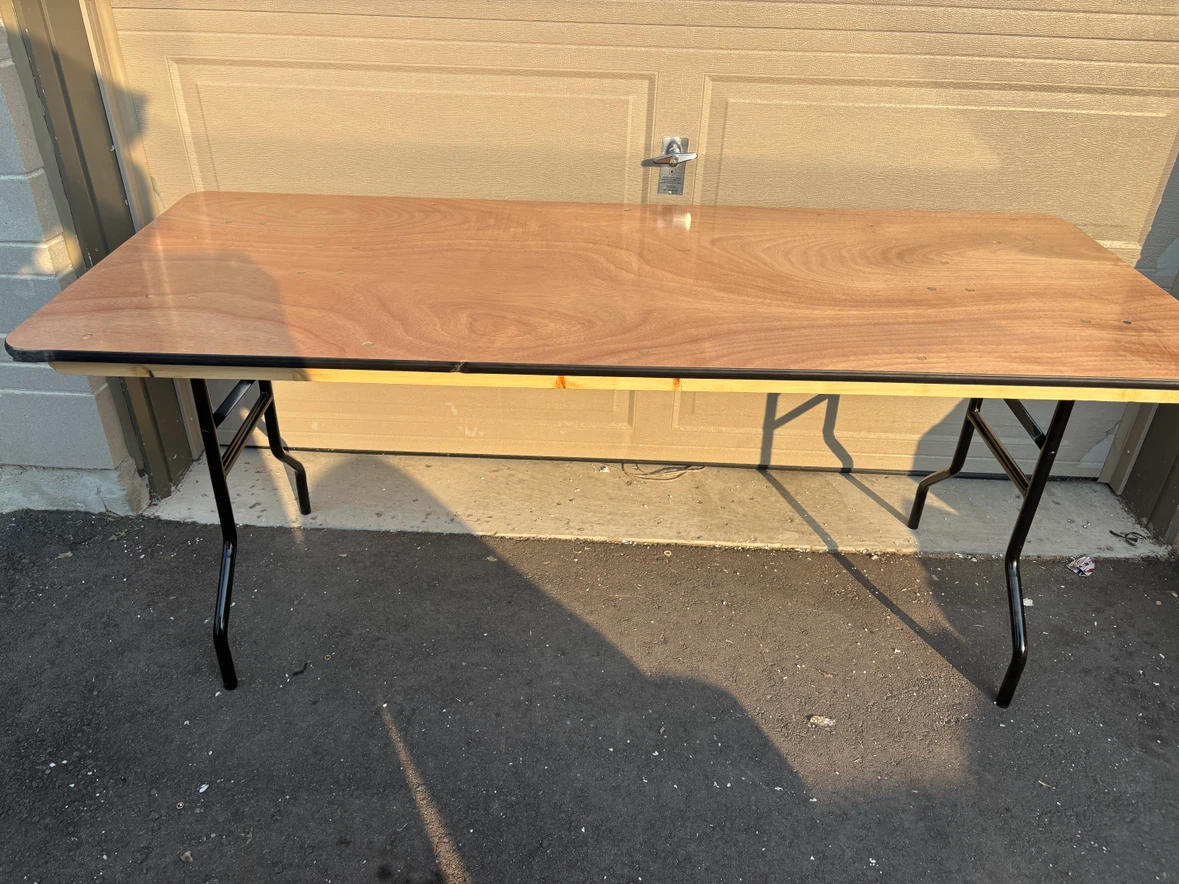 Wooden Folding Table