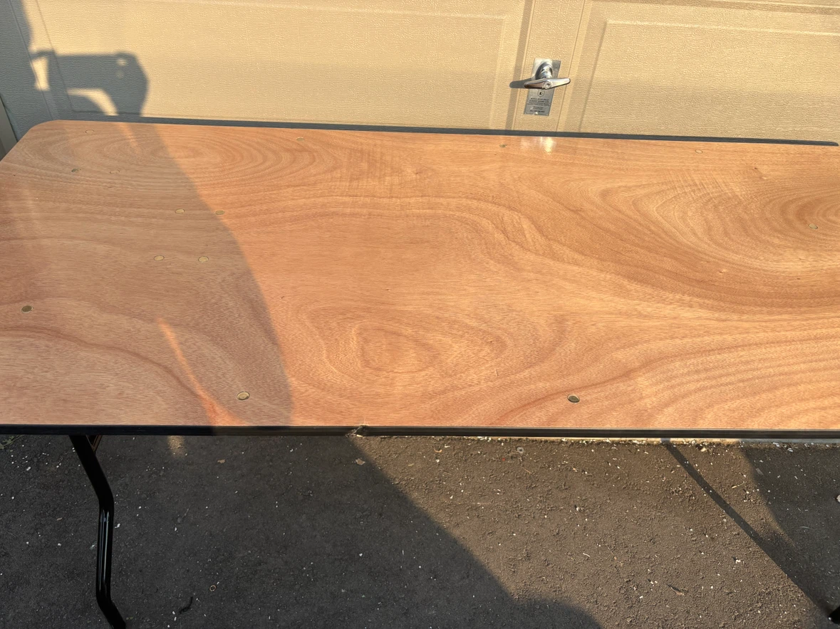 Wooden Folding Table - photo 2