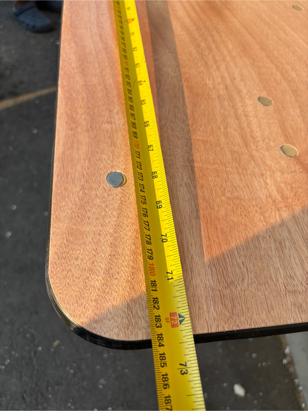 Wooden Folding Table - photo 3