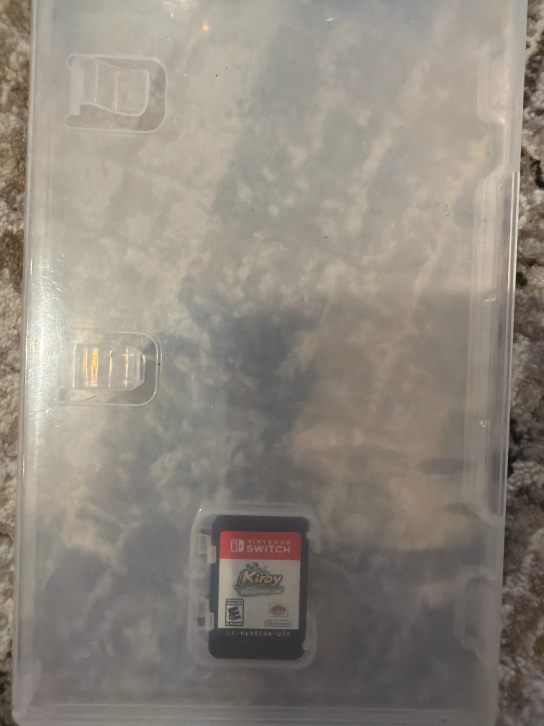 Nintendo Switch Kirby Forgotten Land Game Cartridge