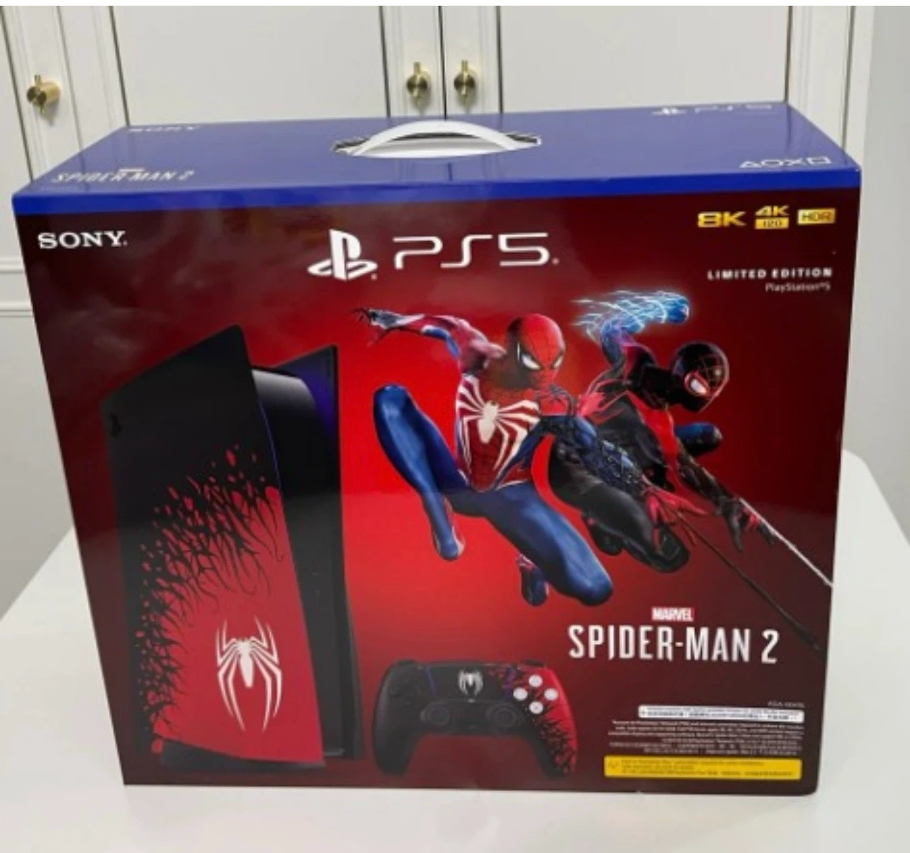 Sony PlayStation 5 PS5 Spider-Man 2 Limited Edition Console - photo 2