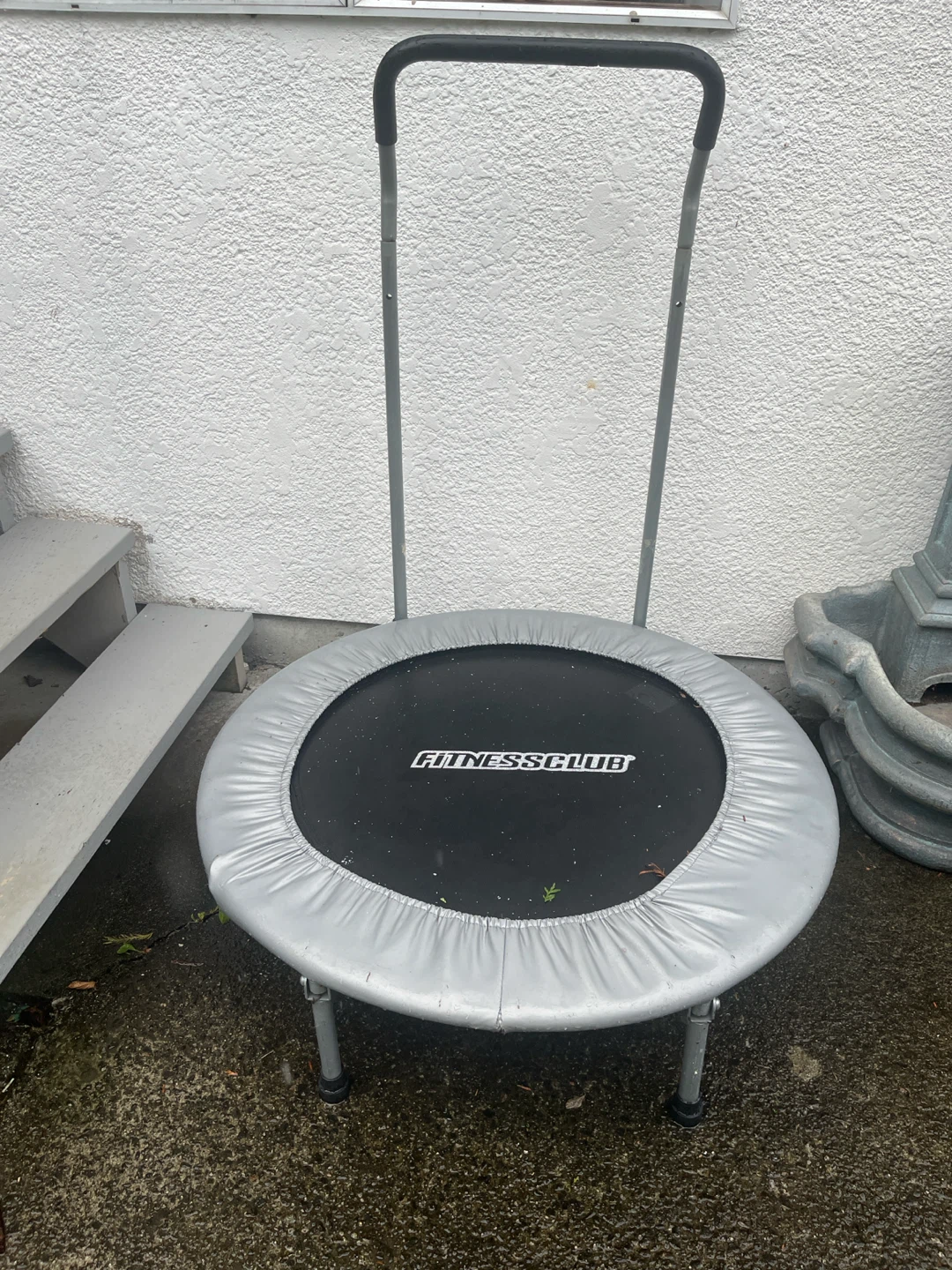 Fitness Club Mini Trampoline with Handle
