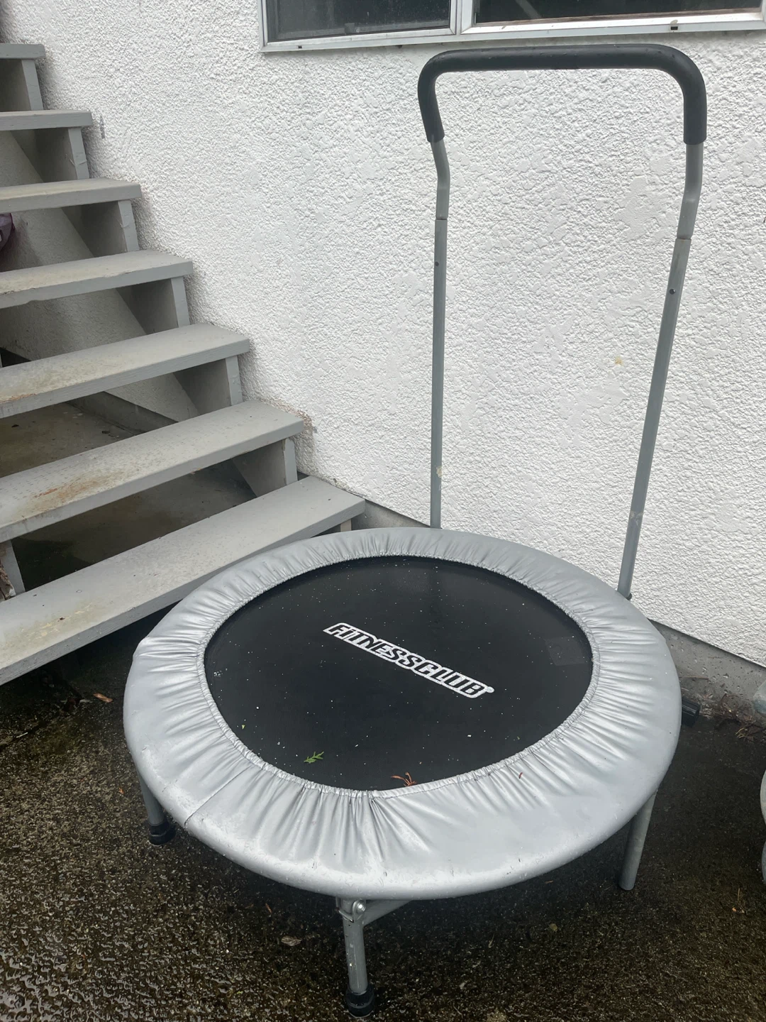 Fitness Club Mini Trampoline with Handle - photo 2