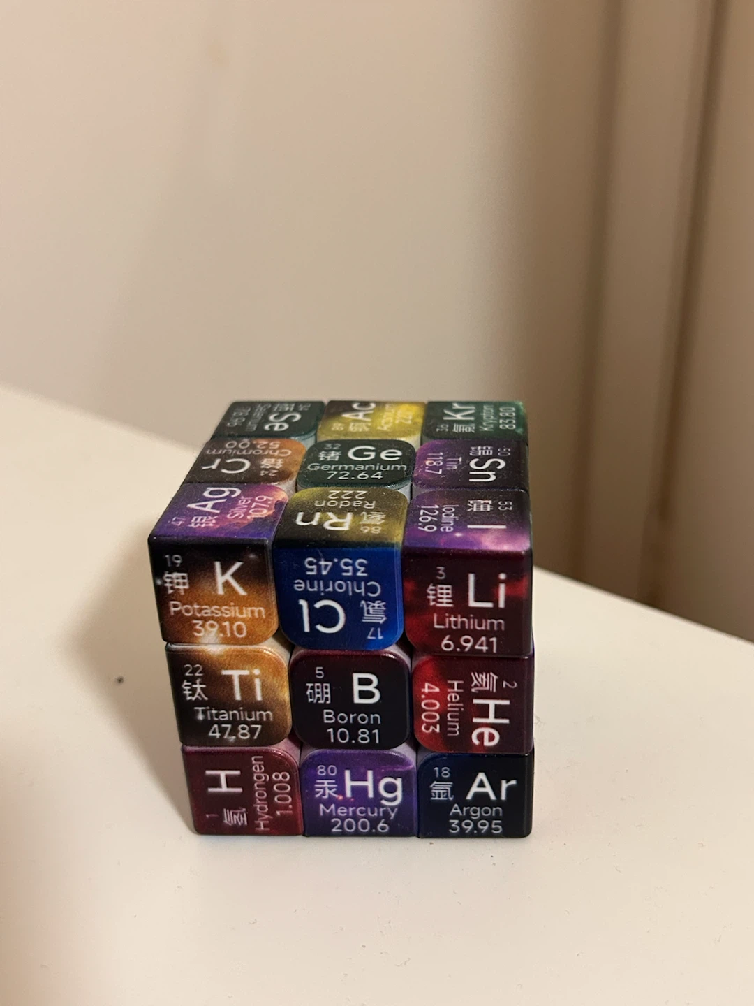 Periodic Element Cube