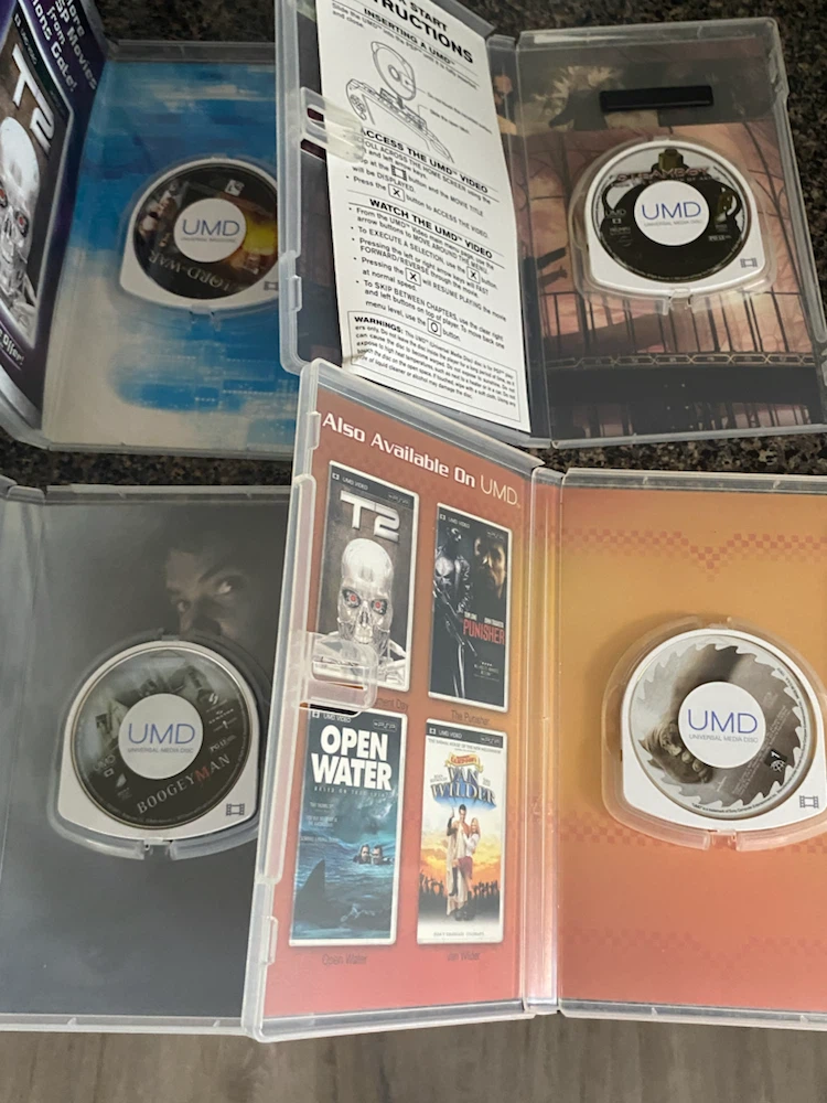 PSP UMD Movies - Boogeyman, Lord of War, Saw, Steamboy - photo 2