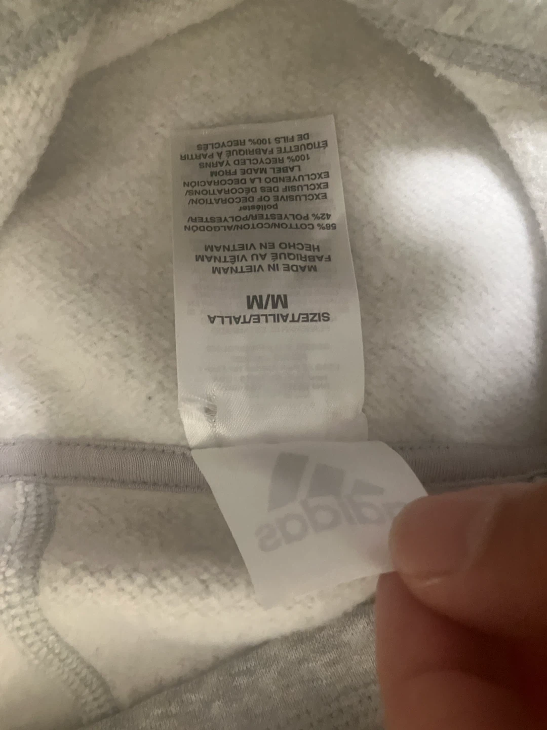 Adidas Grey Hoodie - photo 3