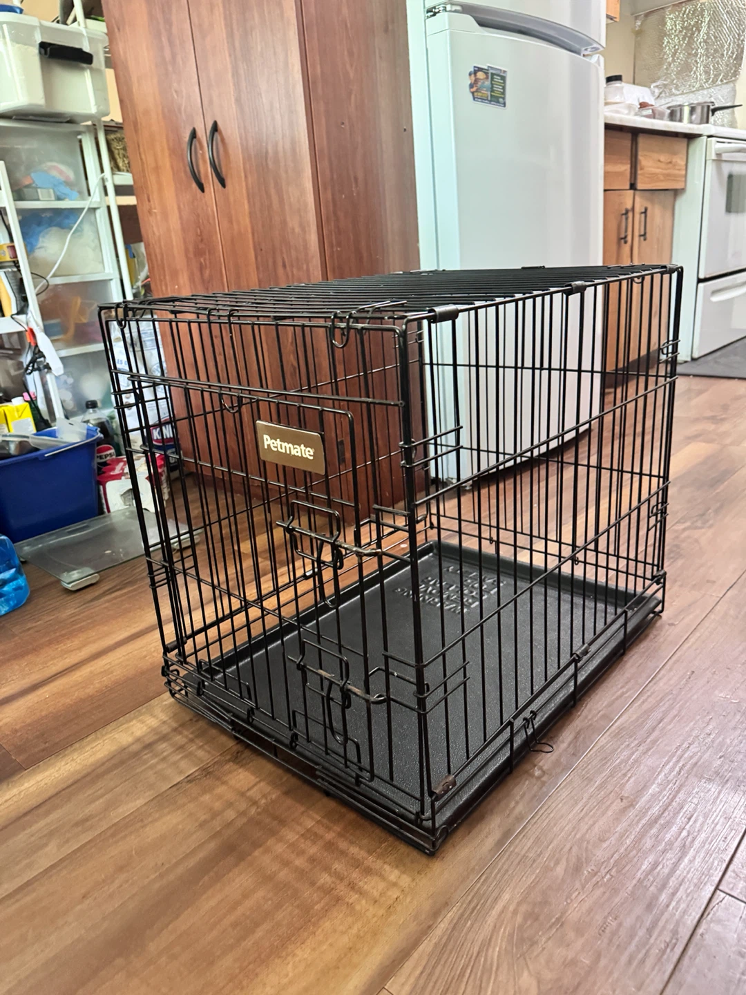 Petmate Black Metal Dog/cat Crate - photo 3