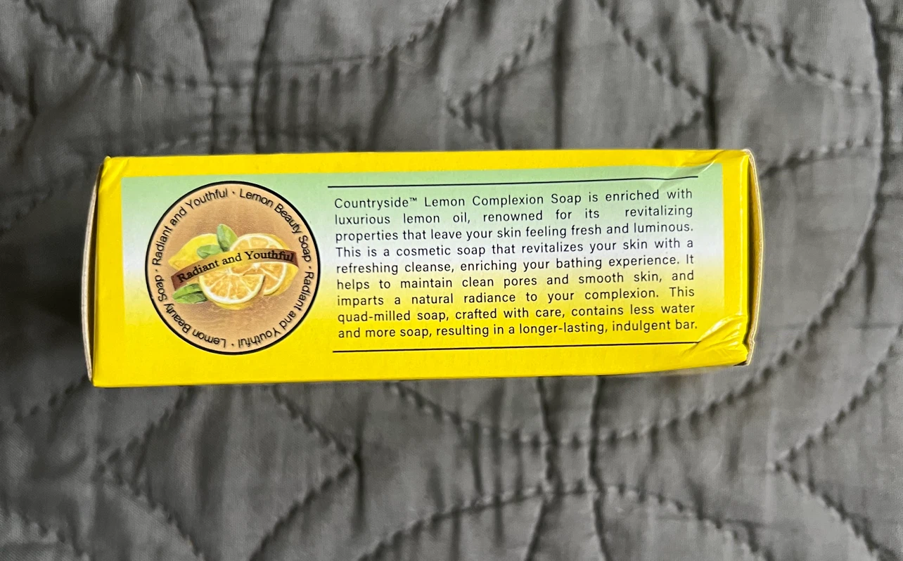 Countryside Lemon Complexion Soap Beauty Bar - photo 2