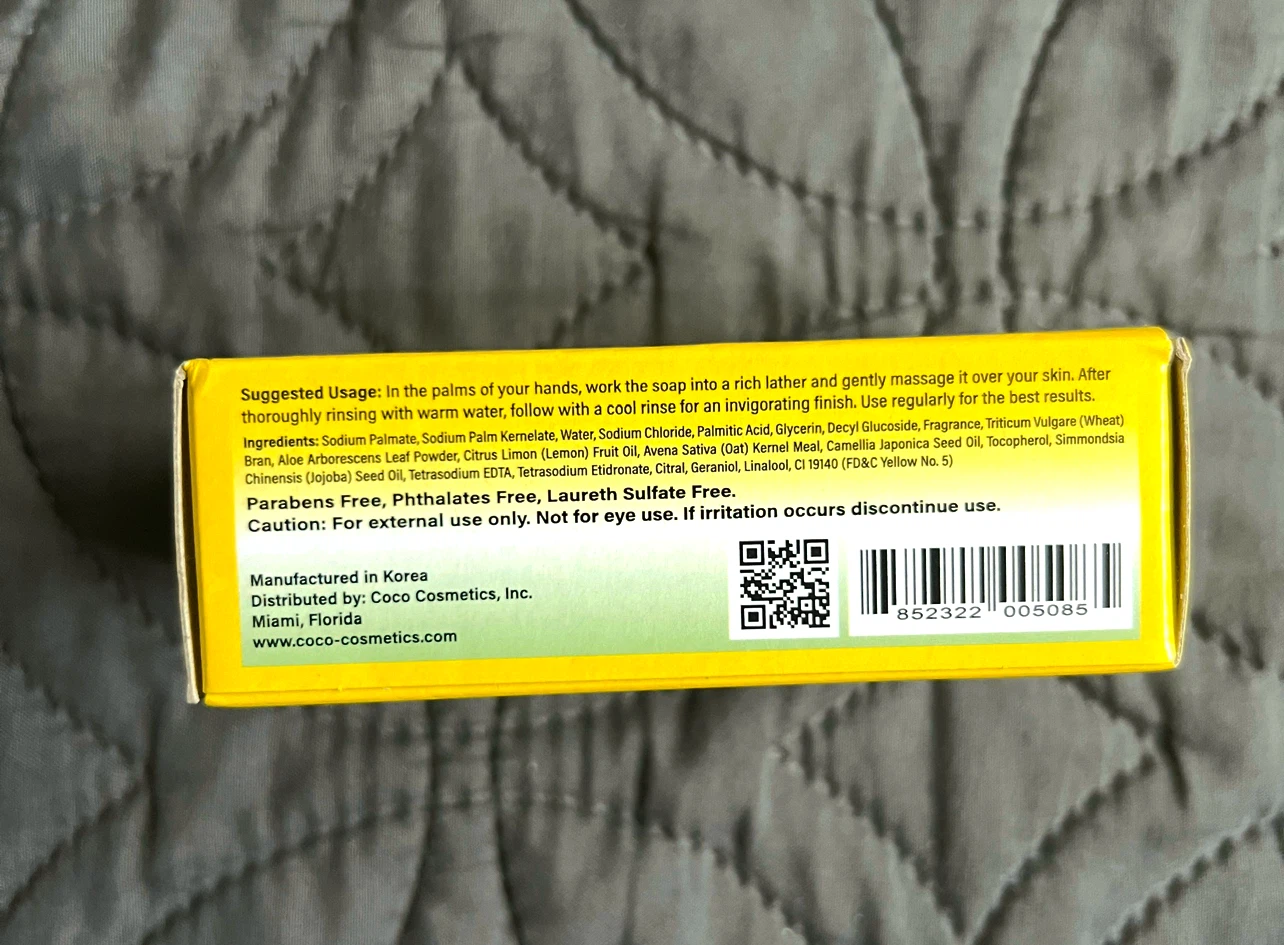 Countryside Lemon Complexion Soap Beauty Bar - photo 3