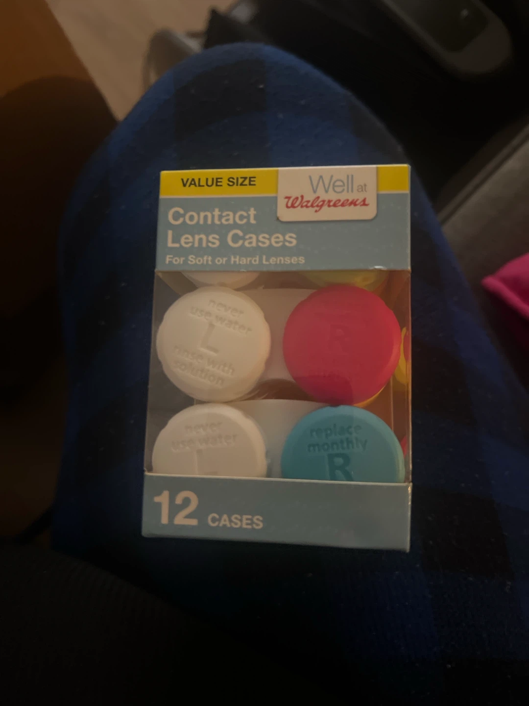 Well at Walgreens Contact Lens Cases - 12 Count