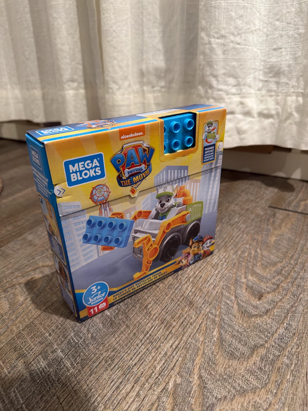 Mega Bloks Paw Patrol The Movie Rocky's City Recycling Truck