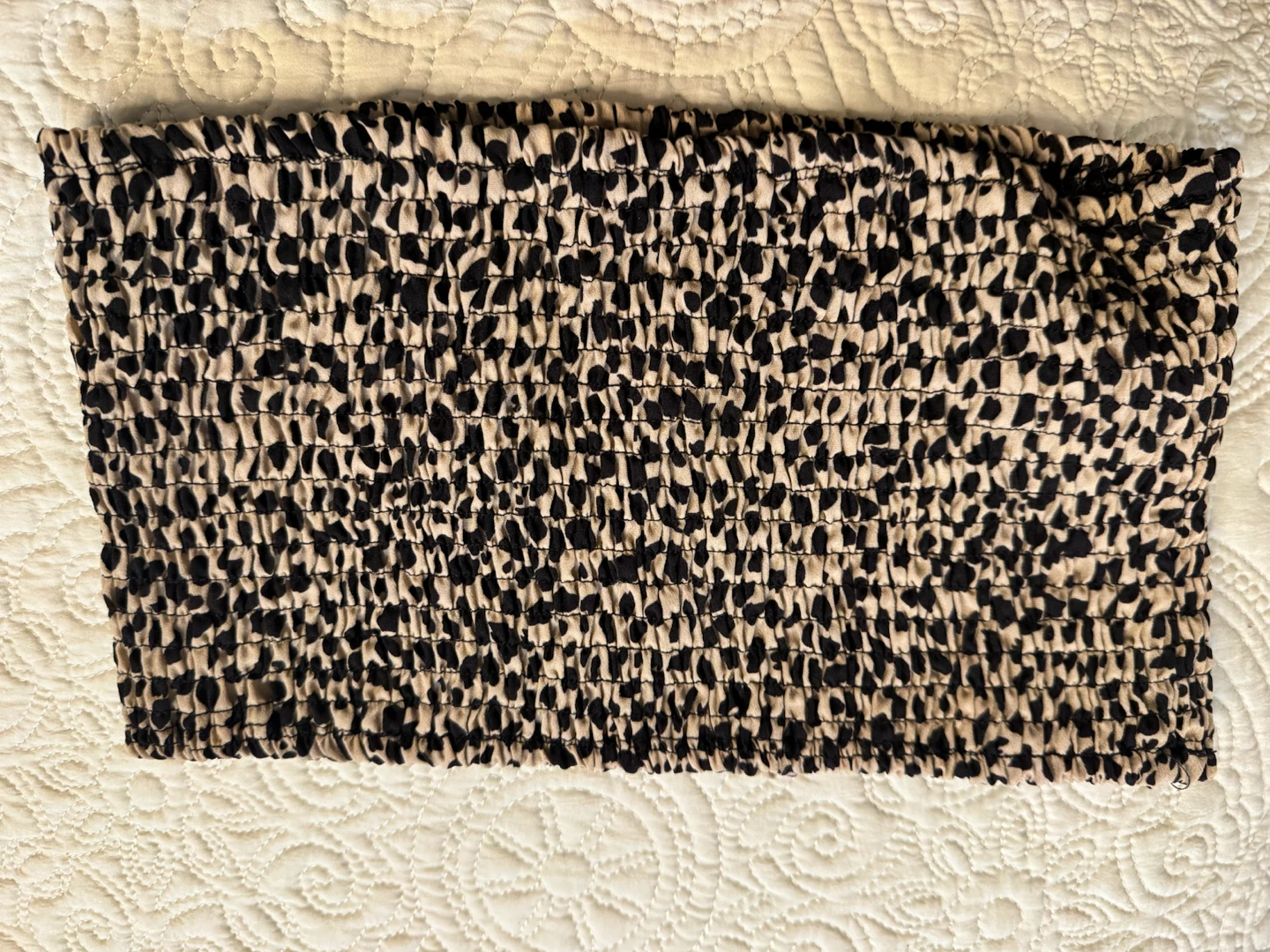 SHEIN Smocked Bandeau Top - Size S - photo 2