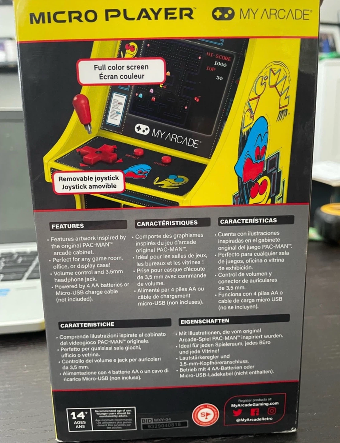 My Arcade Pac-Man Micro Player Retro Arcade - photo 3